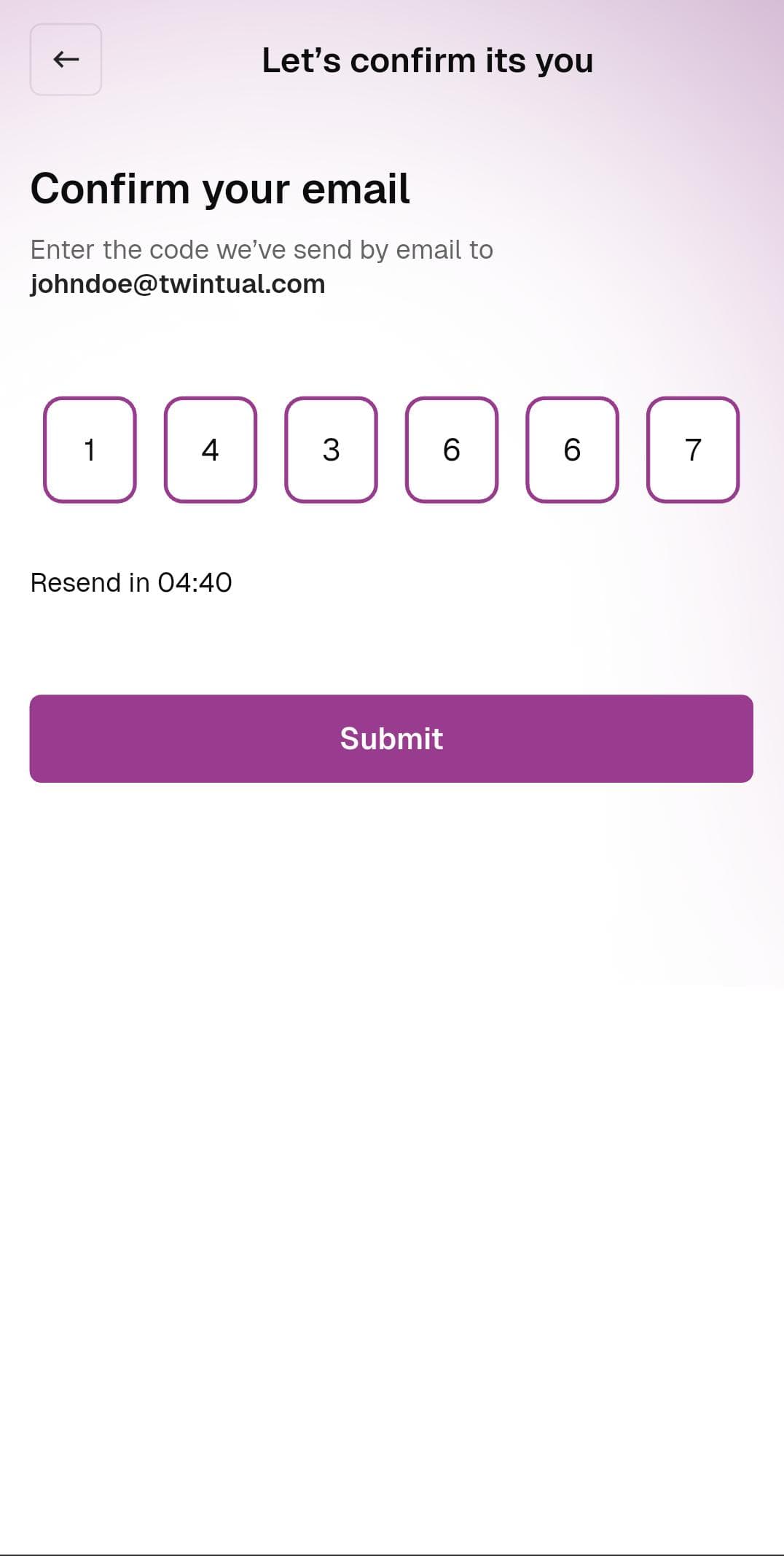 Confirm Your Email